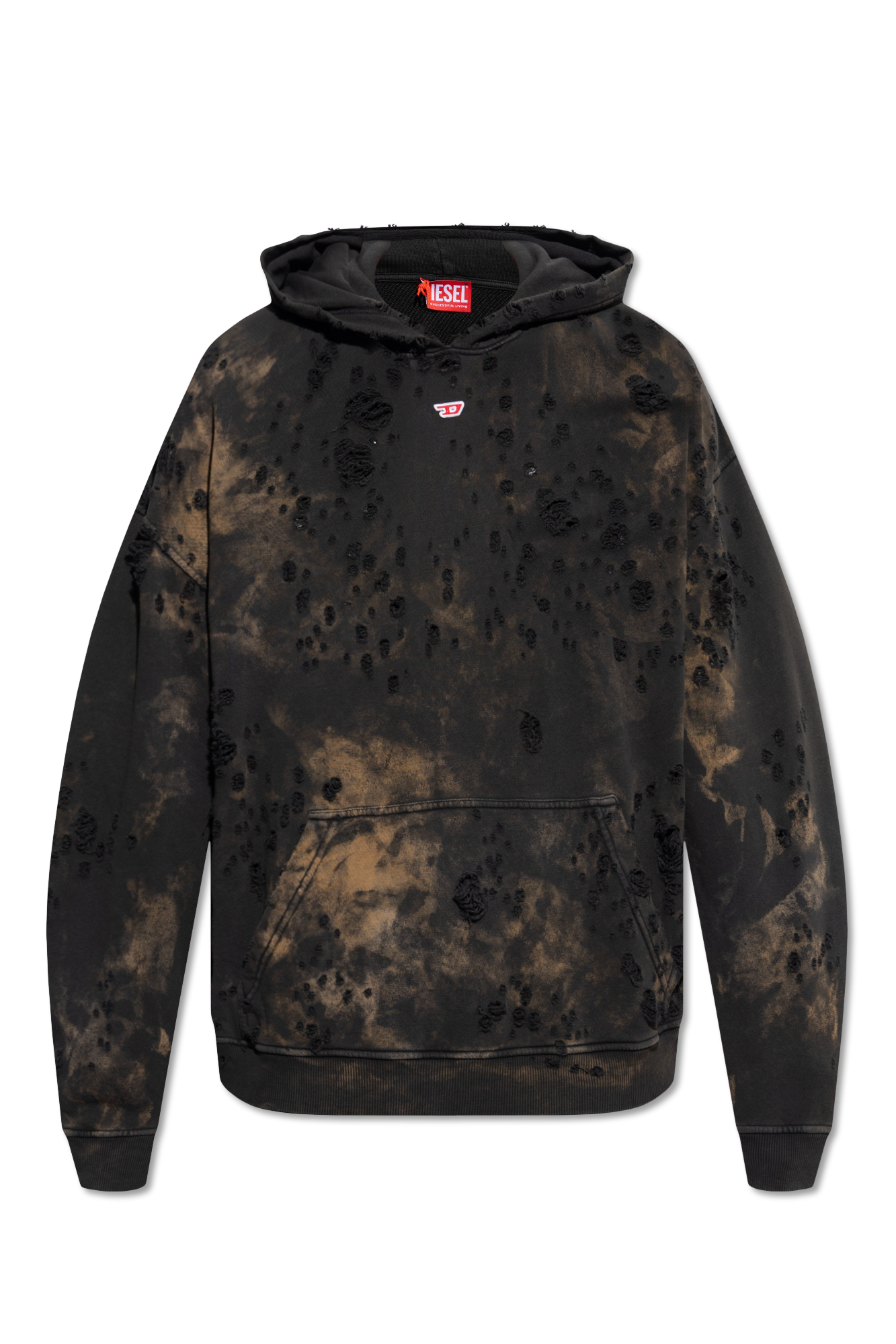 Diesel 'S - HOOD' hoodie with logo | SchaferandweinerShops